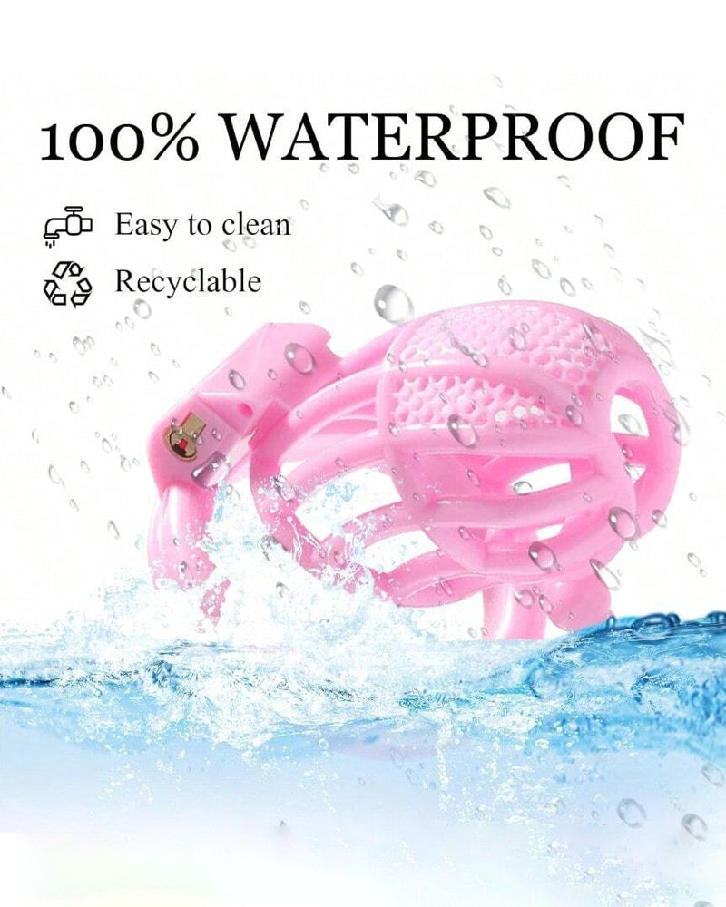 Honeycomb Chastity Lock Birdcage for Men