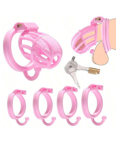 Honeycomb Chastity Lock Birdcage for Men