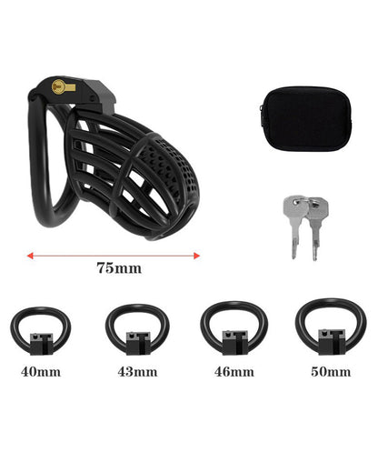 Honeycomb Chastity Lock Birdcage for Men