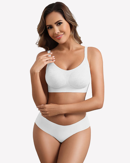Jelly Wireless Bras Full Coverage Everyday Bras