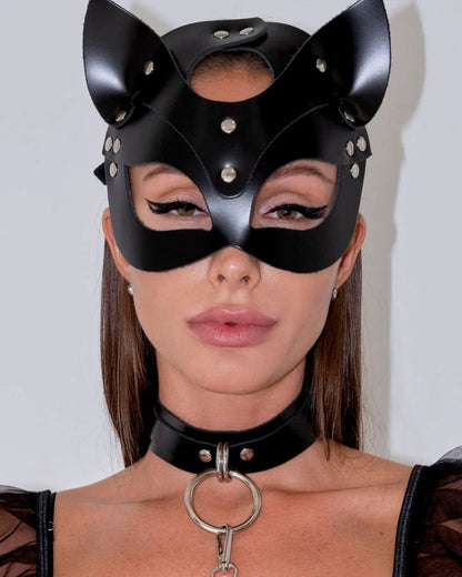 Leony's Sweet Kitty Set (Mask + Choker)