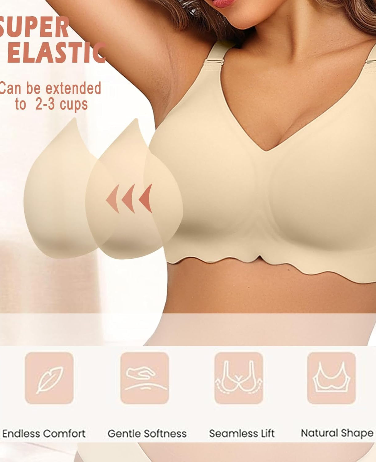Wireless Bras Seamless Bralette Bra