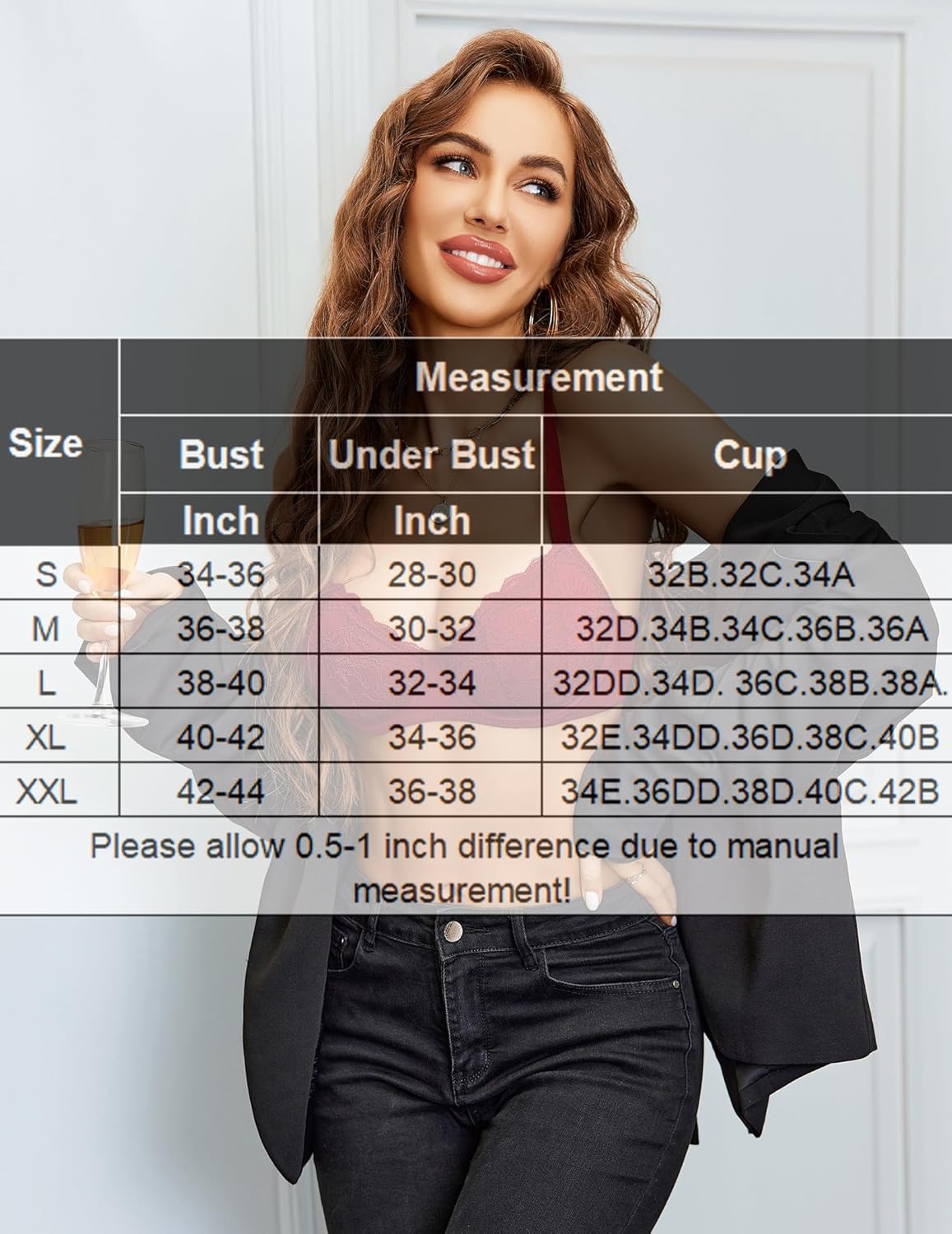 Lace Underwire Unlined Bras