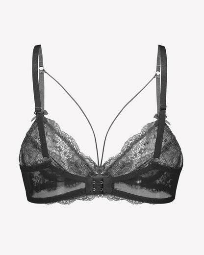 Lace Unlined Strappy Bras