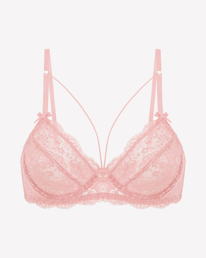 Lace Unlined Strappy Bras