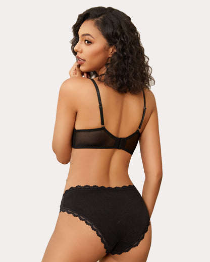 Minimizer Bras Sheer Balconette