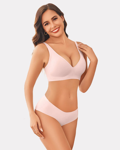 Push Up Wireless Full Coverage Bras
