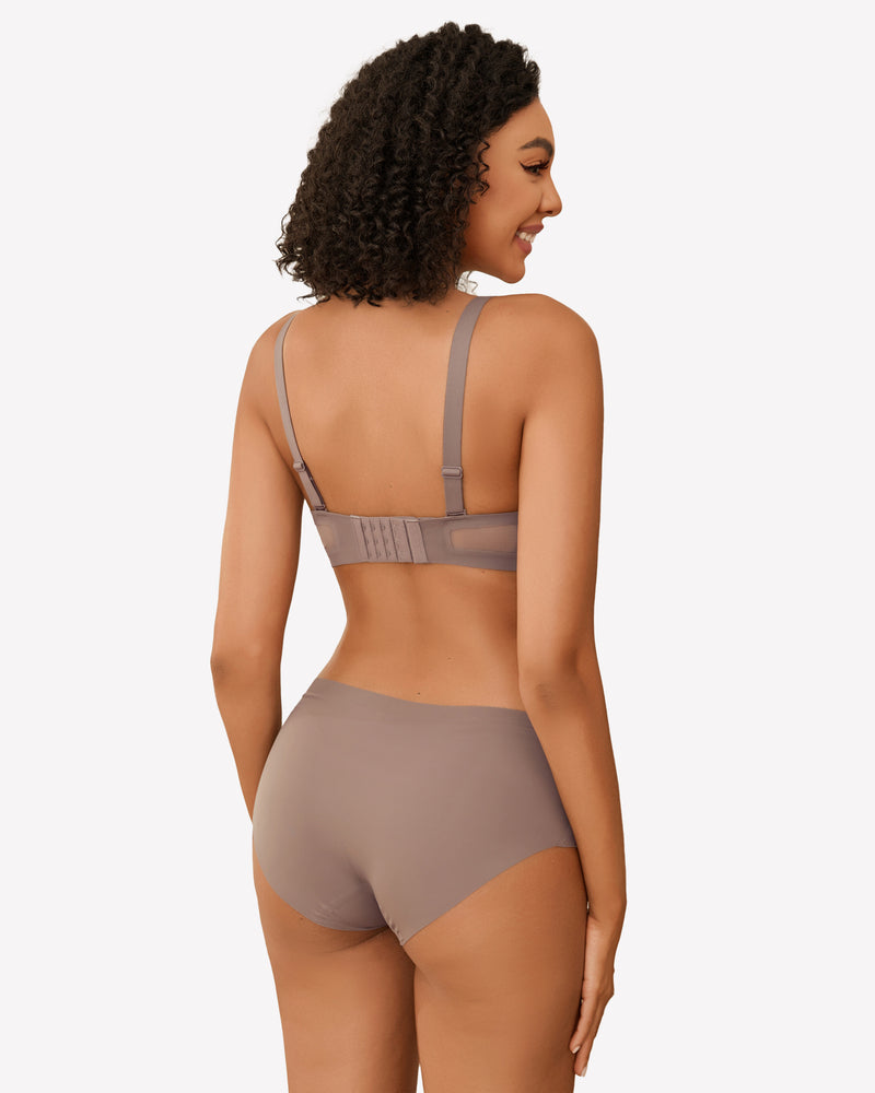 Seamless Wireless Bras with Soft Support
