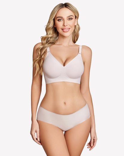 Wireless Bras Push Up No Underwire Bra