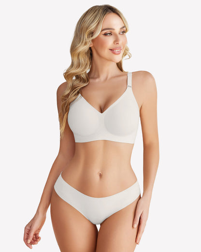 Wireless Bras Push Up No Underwire Bra