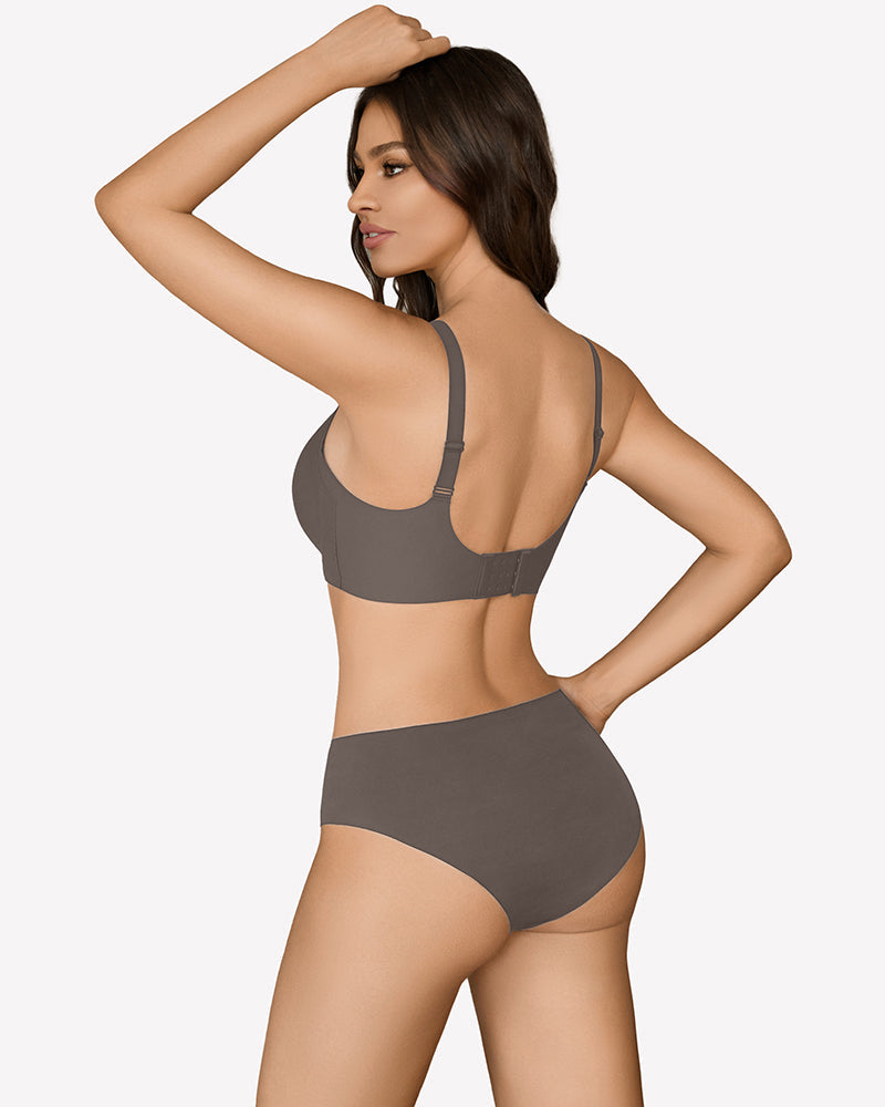 Wireless Push Up Bralette Supportive Bra