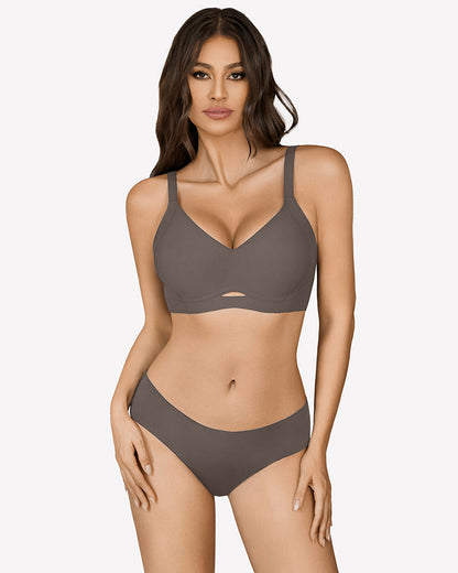 Wireless Push Up Bralette Supportive Bra