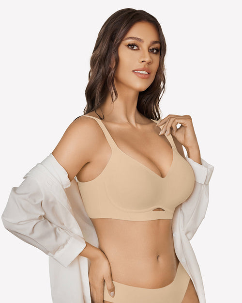 Wireless Push Up Bralette Supportive Bra