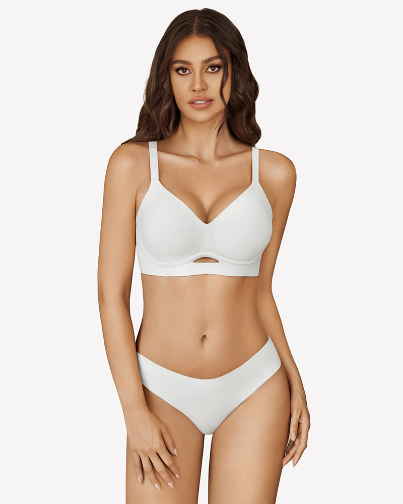 Wireless Push Up Bralette Supportive Bra