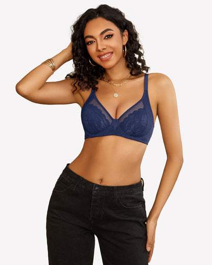Lace Push Up Bralettes Bras