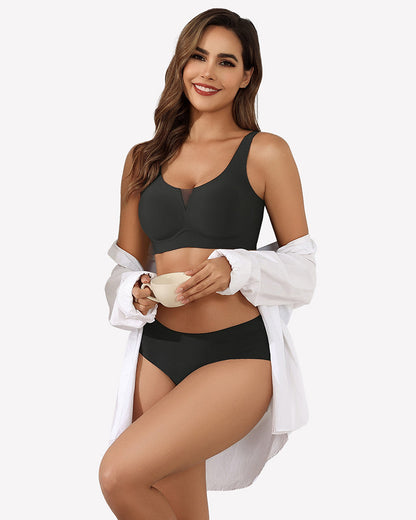 Seamless Deep V Comfort Bra