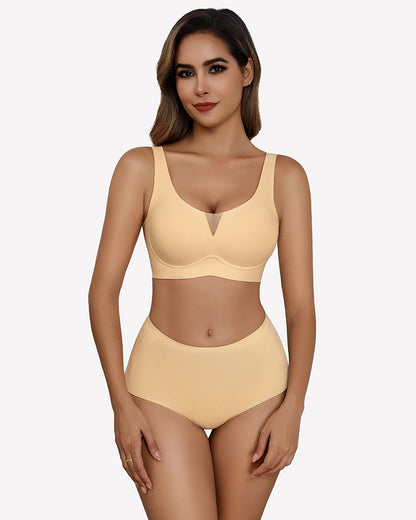 Seamless Deep V Comfort Bra