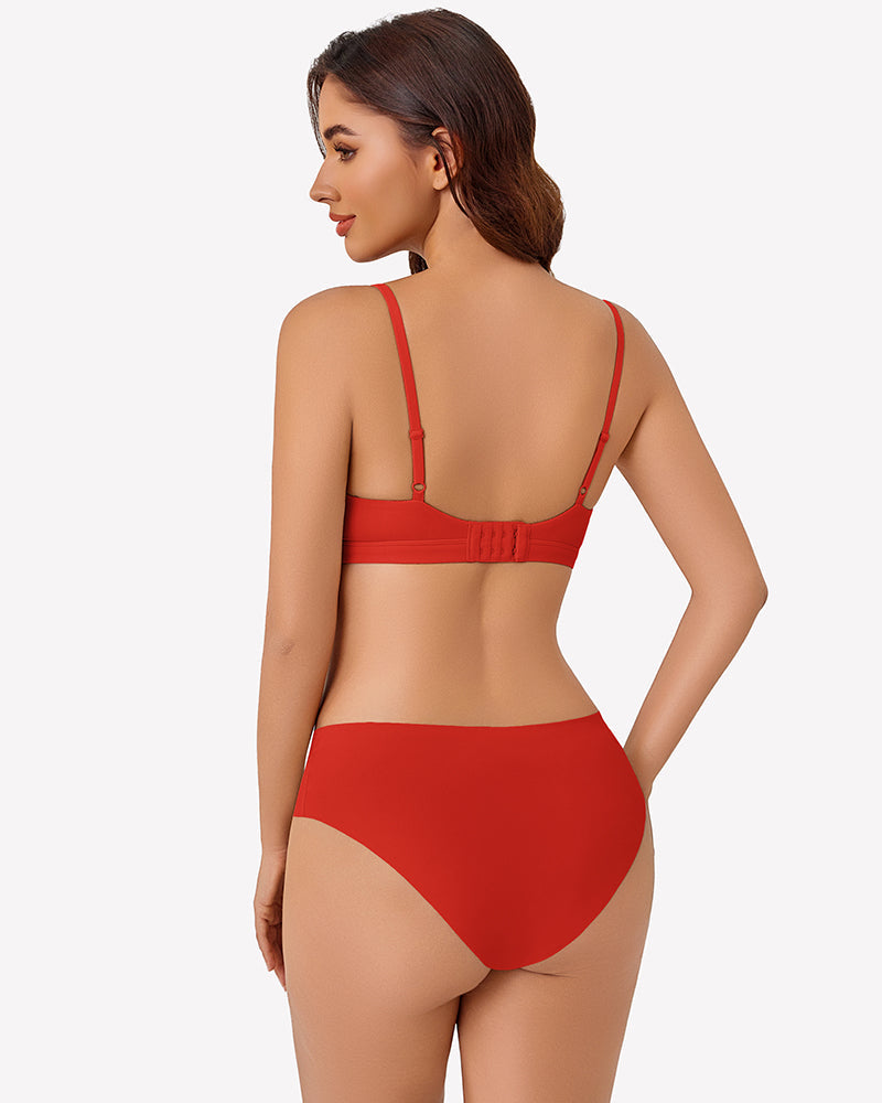 Wireless Plunge Unpadded Bras