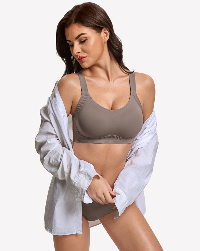 Jelly Bras No Underwire Wireless Push Up Bra