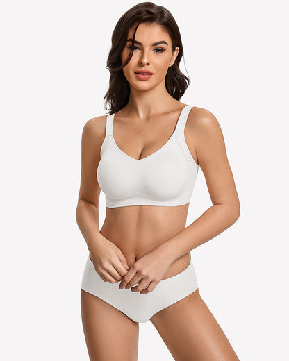 Jelly Bras No Underwire Wireless Push Up Bra