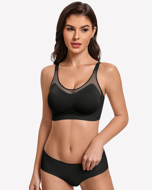 Wireless Jelly Bras Seamless Push Up T Bra