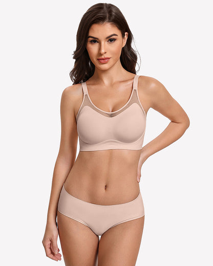 Wireless Jelly Bras Seamless Push Up T Bra