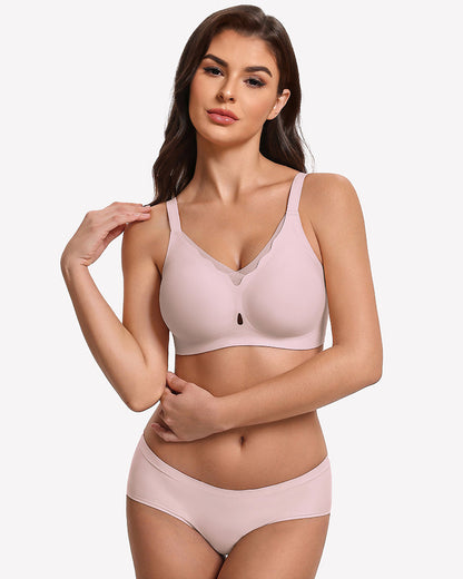 Wireless Wave Seamless Full Coverage Bra