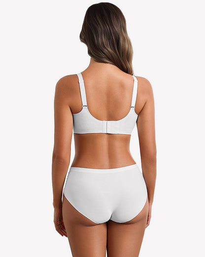 Wireless Bras Seamless Bra Full Coverage Lace Tshirt