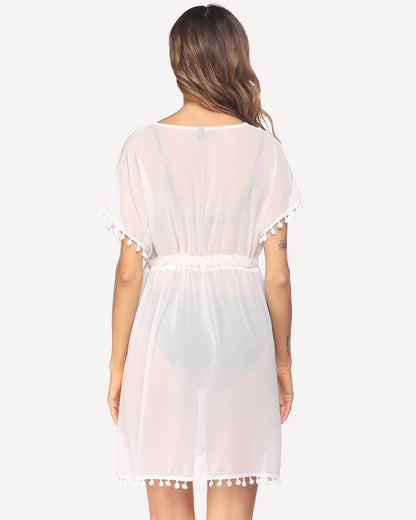 Chiffon Kimono Swimsuit Coverups