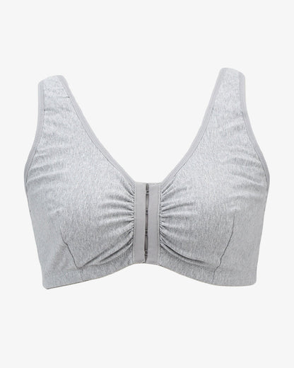 Front Clasp Non-Wired Breathable Bra